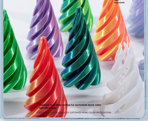 3D in hai màu Swirl <span class=keywords><strong>Fidget</strong></span> <span class=keywords><strong>Spinner</strong></span> Giải nén đồ chơi âm nhạc xoắn ốc ba chiều cấu trúc ngón tay đồ trang trí câu đố - Product Image 3