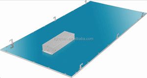 3 saat acil durum süresi 40w 50w 60w ultra ince ince kare 2x 4 led düz panel tavan ışık pil yedekleme - Product Image 3