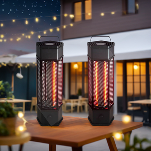 Masa ısıtıcı altında kızılötesi radyant halojen ile 360 rotasyon açık taşınabilir ısıtıcı 1500W - Product Image 2