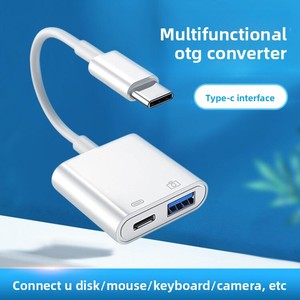 USB 3.0 OTG适配器全新USB C至USB a & C至C转换器音频DC充电端口PD相机适配器 - Product Image 5