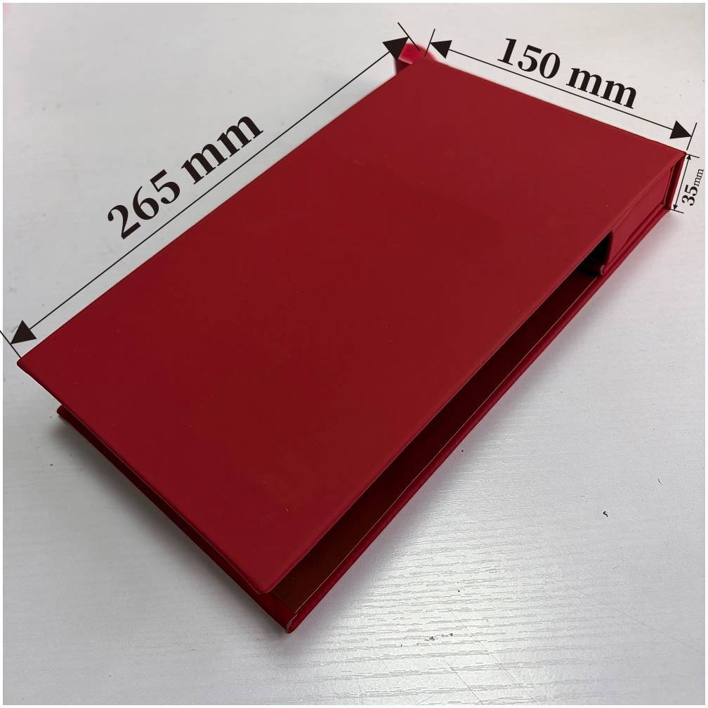 PU rouge de haute qualité au toucher doux