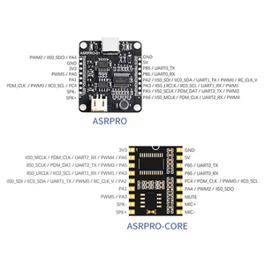 ASR PRO Offline-Sprach befehle Spracher kennung modul Serial Port Voice Development Board Broadcast-Erkennungs modul - Product Image 4