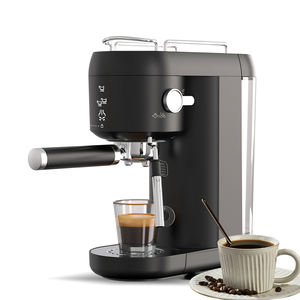 Halbautomat ische Kaffee maschine mit Milchschaum system, Single Double Serve, 20 Bar Espresso maschine für Latte, Cappuccino