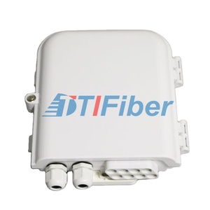 Caja de montaje en pared de 8 núcleos para divisor de PLC 1x8, equipo de fibra óptica tipo inserción de conexión de - Product Image 4