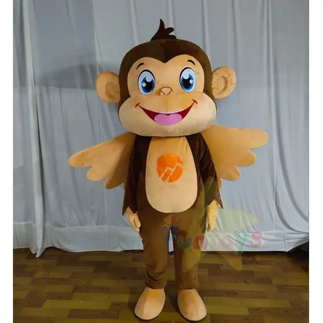 Costume de mascotte Funtoys de singe volant et de chien volant de dessin animé personnalisé en vente chaude mascotte d'animal mignon costume de fête pour adultes