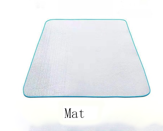 Tente + tapis étanche à l'humidité