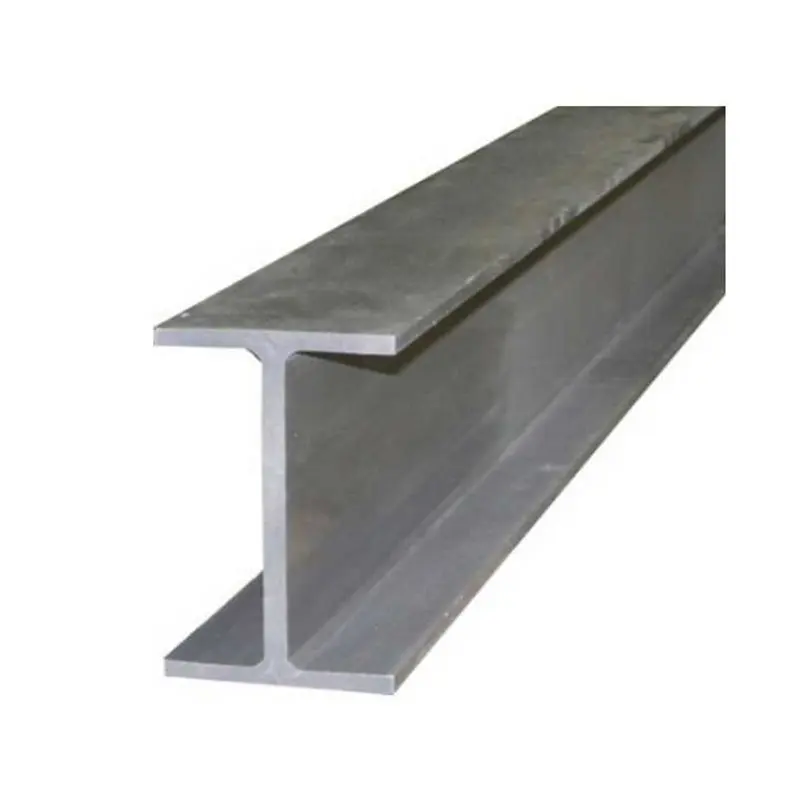 Trave in acciaio a forma di H Guardrail in carbonio utilizzato materiale da costruzione Ss400 zincato strutturale 2000 Bar H-Beam strutturale I-beam 6-40mm