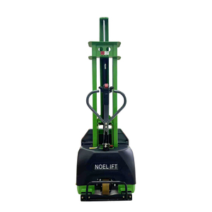 1 tonnellata 1.3 metri verde facile funzionamento carrelli elevatori auto caricanti Pallet Satcker per Laoding su camion e contenitori - Product Image 4