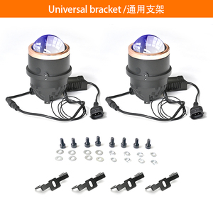 ไฟ LED ฉายแสง X5ตัดหมอก LED สามสีสำหรับยานยนต์ไฟหน้าเลนส์โปรเจคเตอร์ LED ขนาด3นิ้ว55W - Product Image 5