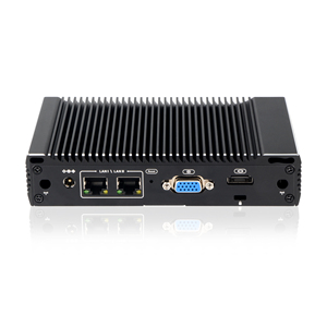 PC industrial resistente Celeron N3160 Quad Core DDR3 Dual LAN TPM HD VGA Dual Display PC integrada sin ventilador para autoservicio Kisok