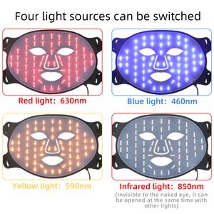 <strong>PDT</strong> Therapy Machine New Design 4 Colors Silicone Led Celluma Light Therapy for Face Body Skin Biophoton Treatment - Product Image 2