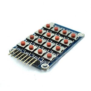 Microswitch 4*4 matrix <strong>keyboard</strong> 16 bit keys independent keys MCU external expansion <strong>keyboard</strong> module - Product Image 1