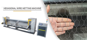 Full <strong>Automatic</strong> CNC <strong>Hexagonal</strong> Wire Mesh <strong>Netting</strong> <strong>Machine</strong>/ Rabbit Cage Twisting Mesh <strong>Machine</strong> - Product Image 4