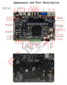 交互式机器人Rockchip Linux RK3588 Lvds RS232主板，带人工智能数字板 - Product Image 6