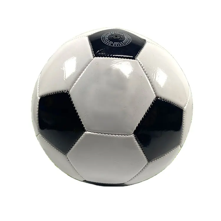 Fußball maschine Nähen Custom Logo PU PVC Offizielle Größe Fußball