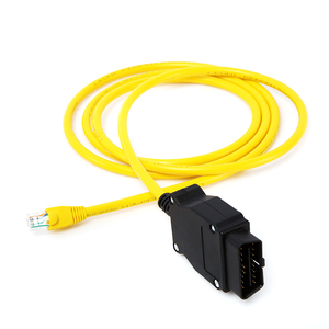 OHP 16Pin OBD2/OBD 2/OBD-II Male to RJ45 Wlan E-sys Brush Hidden Upscale Enet <strong>Programming</strong> Line Ethernet Esys Cable for BMW Volvo