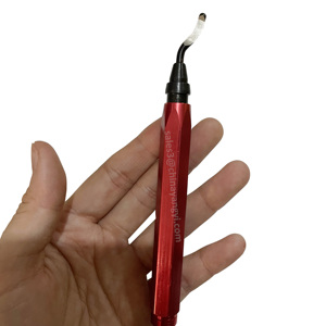 Steel Rotary Deburring <strong>Tool</strong> with Aluminum and Silicone Handle, Great Burr Remover Hand <strong>Tool</strong> - Product Image 4