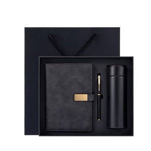 <strong>2025</strong> Luxury Cardboard Cover <strong>Notebook</strong> Gif Set <strong>Custom</strong> Logo Stationery Set Business <strong>Diary</strong> Journal <strong>Notebook</strong> with Pen and Bottle - Product Image 1