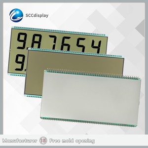 SJXDGN034 su misura 7 segmento statico schermo LCD eccellente Display produttore a basso consumo energetico macchina di rifornimento LCD - Product Image 6