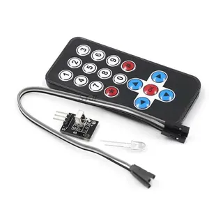 Kits de módulo de control remoto inalámbrico infrarrojo IR Personalizado 1 lote DIY Kit HX1838 para Arduino Raspberry Pi