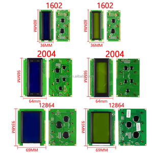 Più recente 12864 LCD 128x64 caratteri 5V giallo-verde retroilluminazione LCD Monitor modulo schede di sviluppo kit 12864B - Product Image 2