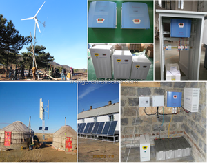 CE certificata 3KW 120V Wind solare ibrido PWM Controller con schermo LCD per 3000W generatore di Turbine eoliche - Product Image 6