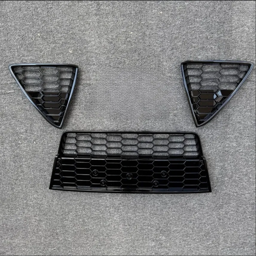 Noir brillant (3 pièces)