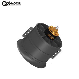 QX-<strong>MOTOR</strong> 90mm EDF (12S) QF 3758 CW CCW with 12 Blade Ducted Fan Brushless <strong>Motor</strong> 1000KV Suitable for DIY RC Aircraft