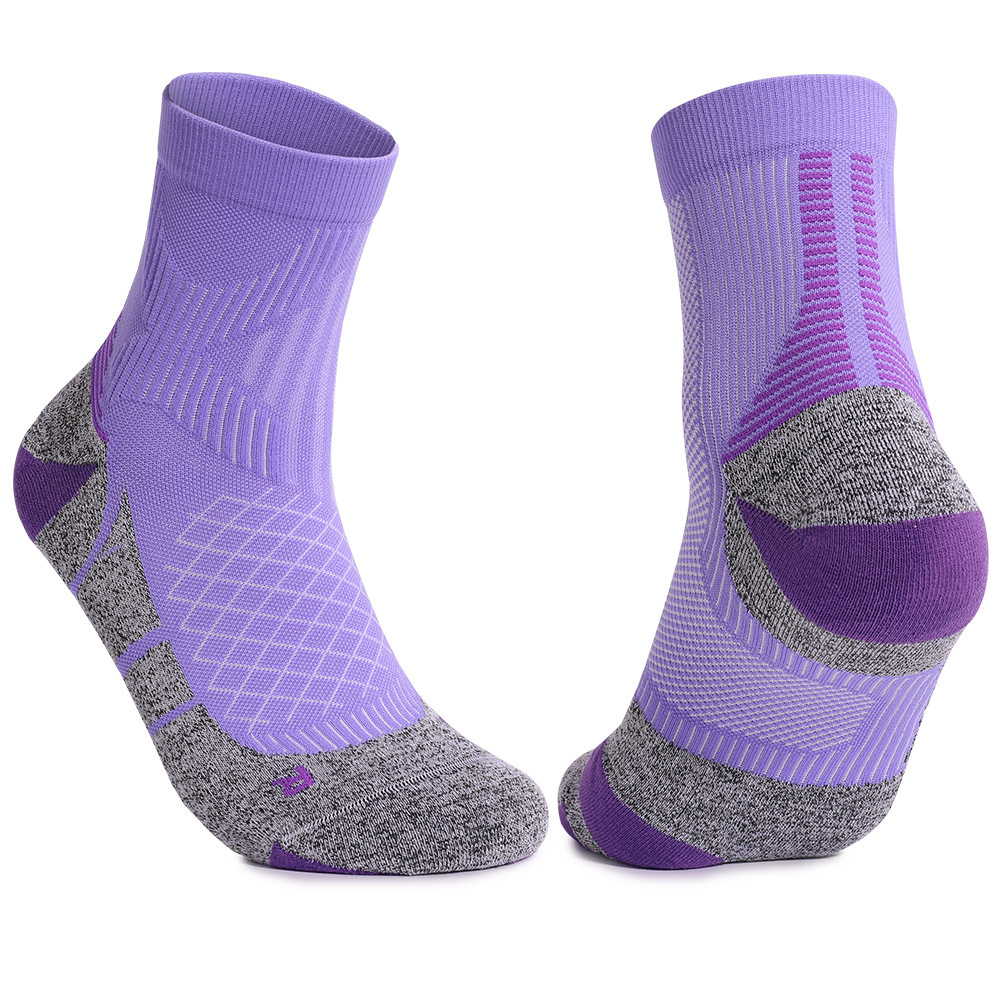 Purple l40-coolmax running socks