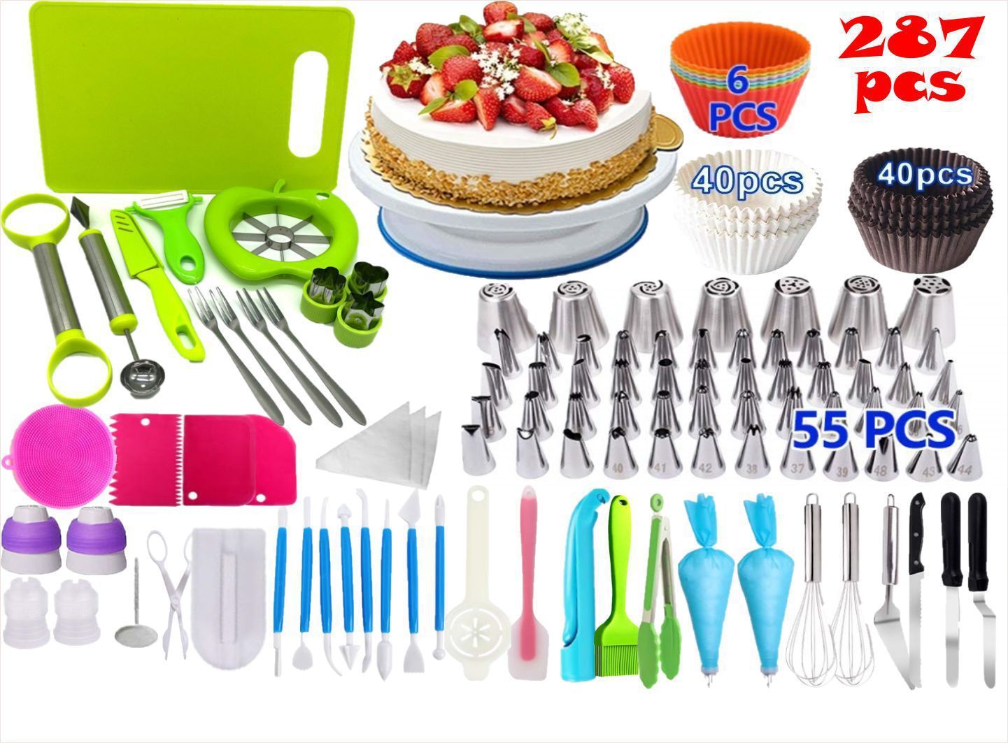 color-287PCS/SET