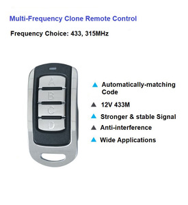 Telecomando RF multifrequenza 280-868M compatibile per il telecomando Rolling Code CAME TOP 432NAEEV 433.92MHz 301 - Product Image 5