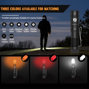 Asafee AK-S5 Nhỏ Chiến Thuật Đèn Pin Di Động 1400Lumen Mini Torch Ánh Sáng Có Thể Sạc Lại Nhôm Chiến Thuật Đèn Pin Với Nam Châm - Product Image 5