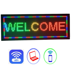 Наружный RGB P10 светодиодный знак сообщения Программируемый прокручиваемый текстовый знак для бизнес-магазина - Product Image 2