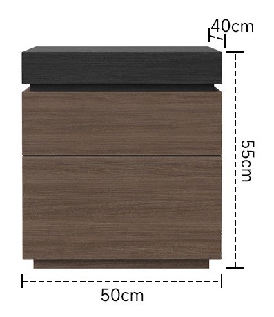 black oak-walnut grain