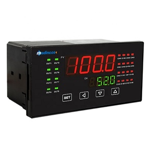 MPD580:0.2% FS 7-сегментный 4-значный светодиодный 8/16 многоканальный Универсальный цифровой индикатор процесса с опциональным реле, RS485 Modbus - Product Image 1