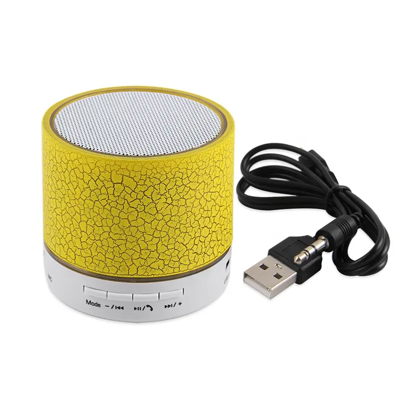 Speaker nirkabel Mini portabel A9, pengeras suara USB Stereo kotak musik gaya murah Luar Ruangan Terbaik