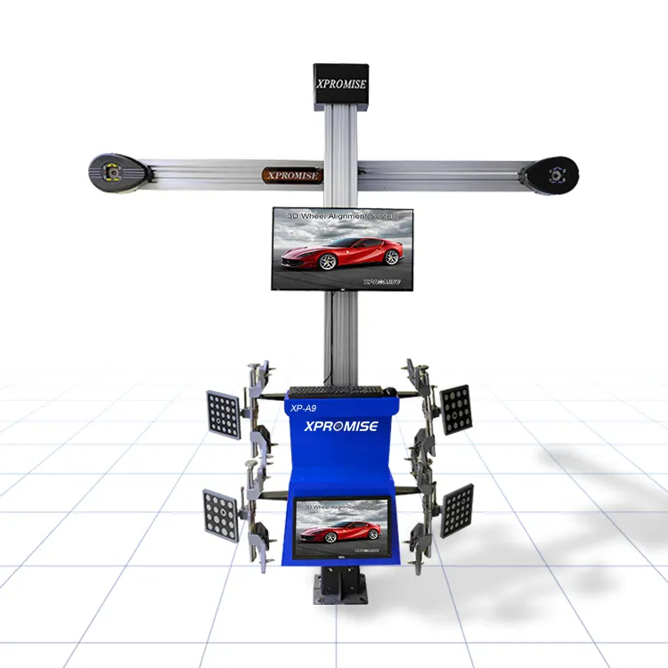 Máquina de alineación de ruedas 3D personalizada, herramienta de equipo mecánico, alineación de ruedas Manual Digital