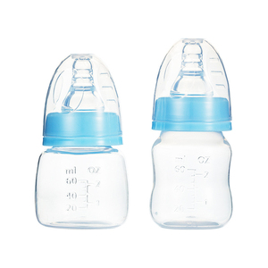 60ml売れ筋新生児幼児アンチチョーク食品グレードシリコンニップルベビーミルク哺乳瓶