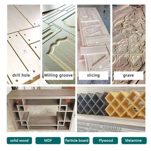 Fresadora de enrutador CNC de alta eficiencia equipada con sistema de carga/descarga para muebles de madera, plástico y madera contrachapada - Product Image 5