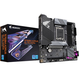 GIGABYTE B760M AORUS ELITE DDR4/DDR5 doppio canale 4 slot di memoria supporta moduli di memoria XMP - Product Image 6