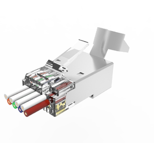 CAT5E RJ45 Connectors RJ 45 Plug EZ Pass Through Connector - Product Image 1