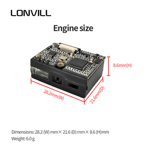 LONVILL OEM 1d Bildschirm code leser Arduino Industrial Assembly Line Ccd Barcode Scanner - Product Image 4