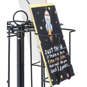 Espositore per carte rotante espositore per biglietti di auguri in cartone espositore tascabile - Product Image 6