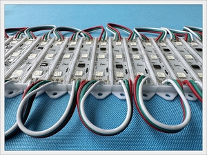 LED-Modul WS2811 magisch adressierbar SMD LED-Hintergrund beleuchtung DC12V 3 LED WS Voll farbe Auf Lager Versand bereit