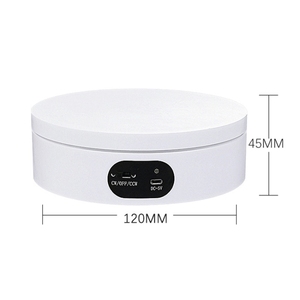 Precio de fábrica ND120 USB Mesa de cámara giratoria automática Mesa giratoria de pantalla panorámica hecha a mano - Product Image 3