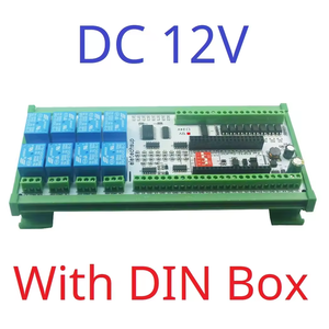 2AO-8AI-8DI-8DO ESP32 Wifi Network Relay Board 4-20MA 0-10V Digital Analog <strong>Input</strong> <strong>Output</strong> <strong>Module</strong> for Smart Switch IOT Simple PLC - Product Image 5