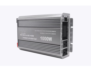 Inversor de onda sinusoidal pura de 500W con entrada de pantalla LCD DC12V Salida única AC110V 220V Inversor de corriente