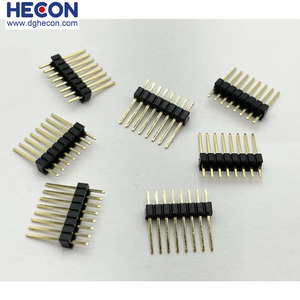 Female Pin <strong>Header</strong> Connector 1.27mm Dual Row Straight 2x04 Pcb Pin <strong>Header</strong> - Product Image 3