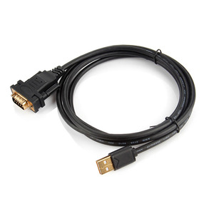 USB 2.0 seri RS-232 DB9 9Pin adaptörü dönüştürücü kablosu FTDI yonga seti uzunluğu 1M - Product Image 5