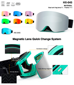 Kính trượt tuyết CE UV400 bảo vệ Snowboard kính <span class=keywords><strong>Google</strong></span> ống kính phân cực OEM chống sương mù tuyết thể thao an toàn Kính mát biểu tượng tùy chỉnh - Product Image 2